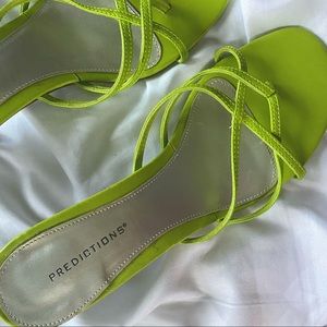 Green High Heels